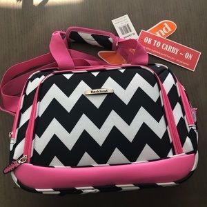Chevron Mini Luggage Bag- NWT